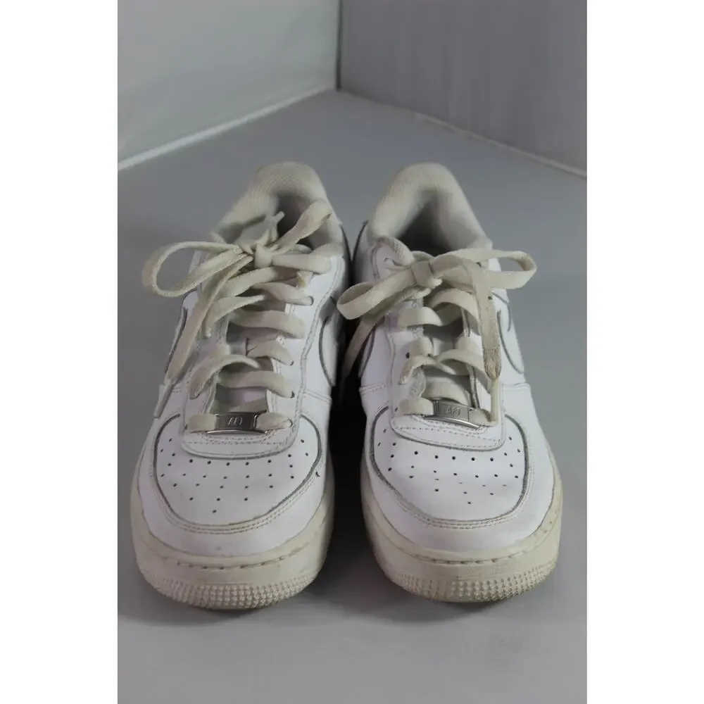 Nike Air Force 1 '07 Low Triple White Big Kids size 6y as is sneakers